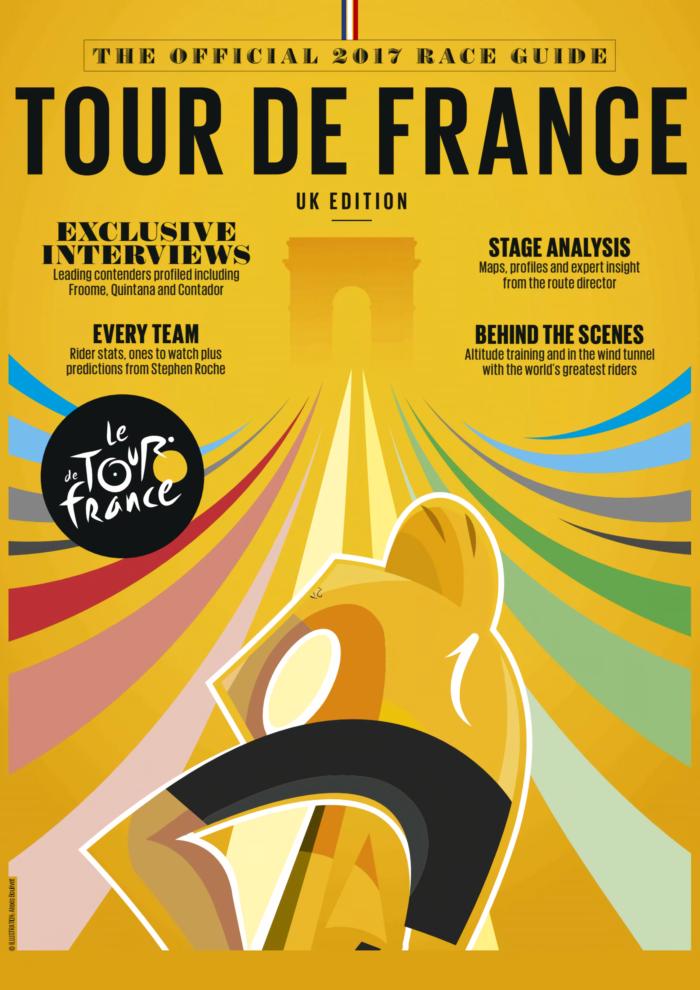 Affiche vintage du tour de france