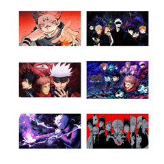 Affiche vintage japonaise Jujutsu Kaisen