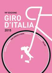 Affiche vintage vélo fond rose