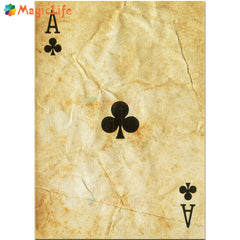 Cadre retro As de trèfle