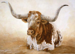 Cadre vintage taureau