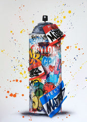 Tableau cabine graffiti