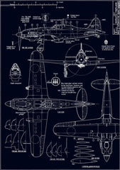 Tableau enfant vintage explication avion