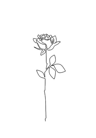 Affiche minimaliste rose