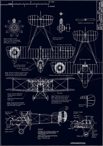 Tableau enfant explication avion