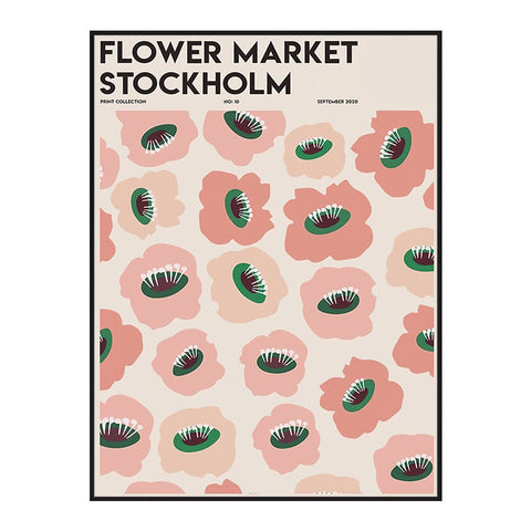 Tableau fleurs Stockholm