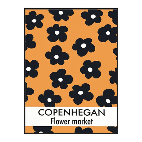 Tableau fleurs copenhegan