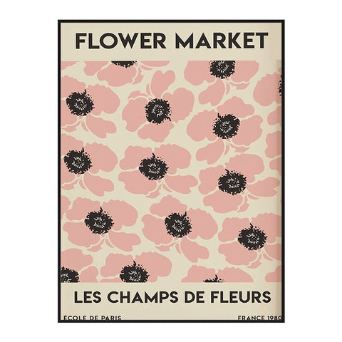 Tableau les champ des fleurs