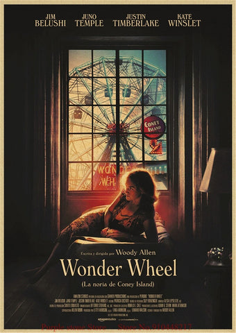 Tableau retro monder wheel