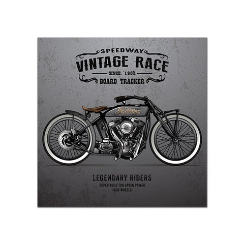 Tableau vintage moto légendaire