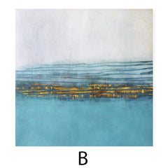 tableau vintage mer abstraite